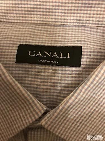 Original CANALI Milano kosulja 42 KAO NOVA 70% Lino 30% Cotone Ramena na lalafo.rs — 3 Original CANALI Milano kosulja 42 KAO NOVA 70% Lino 30% Cotone Ramena — 3