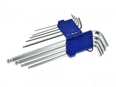 Set inbus ključeva sa kuglastim vrhom – dugački - Komplet L‑inbus na lalafo.rs Set inbus ključeva sa kuglastim vrhom – dugački - Komplet L‑inbus