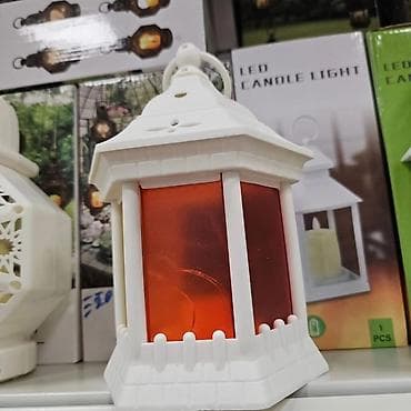 Dekorativne LED fenjer-lampe – više modela - Materijal: čvrsta na lalafo.rs — 5 Dekorativne LED fenjer-lampe – više modela - Materijal: čvrsta — 5