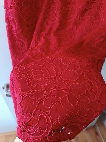 Dresses: Nova. nenošena crvena čipkasta haljina at lalafo.rs — 4 Dresses: Nova. nenošena crvena čipkasta haljina — 4