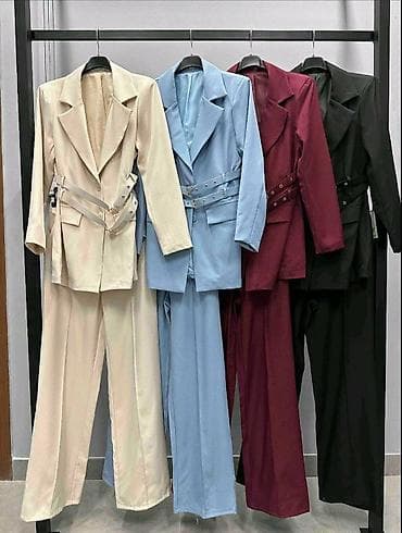 pantalone butiku ali: Ženski elegantni komplet – sako i pantalone sa visokim strukom - Kroj na lalafo.rs — 3 pantalone butiku ali: Ženski elegantni komplet – sako i pantalone sa visokim strukom - Kroj — 3