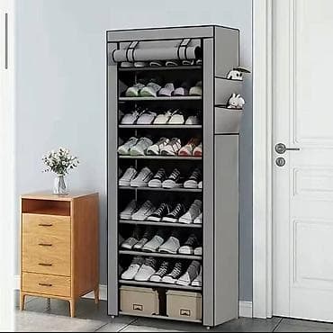 Platneni prenosivi cipelarnik 60 x 30 x 160 cm Cena: 2799 din na lalafo.rs — 5 Platneni prenosivi cipelarnik 60 x 30 x 160 cm Cena: 2799 din — 5