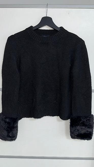 Set od 3 ženska džempera/kardigana: 1) Crni pleteni džemper sa na lalafo.rs — 1 Set od 3 ženska džempera/kardigana: 1) Crni pleteni džemper sa — 1