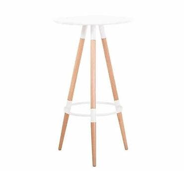 Potpuno novi barski stolovi Kvalitetna medijapan plocha, jaki drveni na lalafo.rs — 10 Potpuno novi barski stolovi Kvalitetna medijapan plocha, jaki drveni — 10