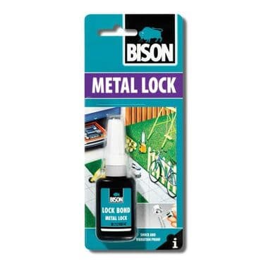 Bison Metal Lock lepak za šrafove (10ml) je jednokomponentni lepak na lalafo.rs Bison Metal Lock lepak za šrafove (10ml) je jednokomponentni lepak