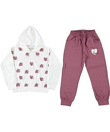 Dečiji komplet trenerke sa kapuljačom - Dvodijelni set: dukserica s na lalafo.rs Dečiji komplet trenerke sa kapuljačom - Dvodijelni set: dukserica s