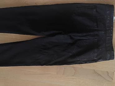 Crne ženske farke rastegljive 38 vel. Skinny - Materijal: elastičan at lalafo.rs — 2 Crne ženske farke rastegljive 38 vel. Skinny - Materijal: elastičan — 2