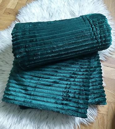 Mekane dekorativne prekrivače/ćebad sa reljefnim (rebrastim) dezenom na lalafo.rs — 9 Mekane dekorativne prekrivače/ćebad sa reljefnim (rebrastim) dezenom — 9