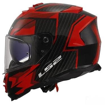 Sport & Hobby: LS2 integralna kaciga u crvenoj i crnoj boji sa grafičkim dizajnom at lalafo.rs — 4 Sport & Hobby: LS2 integralna kaciga u crvenoj i crnoj boji sa grafičkim dizajnom — 4