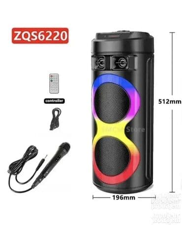 Zvučnici i stereo sistemi: Zvučnik Karaoke – Zvučnik Bluetooth – Zvučnik sa mikrofonom na lalafo.rs Zvučnici i stereo sistemi: Zvučnik Karaoke – Zvučnik Bluetooth – Zvučnik sa mikrofonom