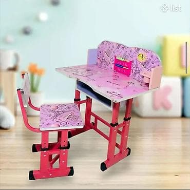 Dečiji set – podesivi radni sto sa stolicom - Namenjen za decu za na lalafo.rs — 8 Dečiji set – podesivi radni sto sa stolicom - Namenjen za decu za — 8