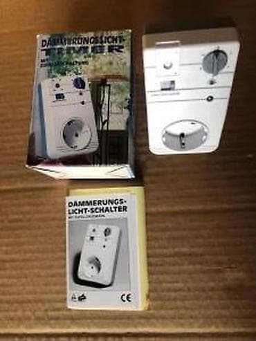 Home & Garden: Dämmerungslicht Timer sa slučajnim uključivanjem (Zufallsschaltung) at lalafo.rs — 6 Home & Garden: Dämmerungslicht Timer sa slučajnim uključivanjem (Zufallsschaltung) — 6