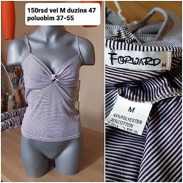 Ženska majica na bretele Forward - Veličina: M - Materijal: 65% na lalafo.rs Ženska majica na bretele Forward - Veličina: M - Materijal: 65%