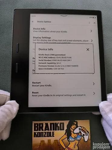 PONOVO NA STANJU! Najmocniji model Amazon Kindle OASIS 3 - poslednja na lalafo.rs — 2 PONOVO NA STANJU! Najmocniji model Amazon Kindle OASIS 3 - poslednja — 2