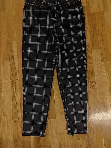 Muške pantalone sa kariranim dezenom L 95% polyester, 5%elastin, novo na lalafo.rs — 1 Muške pantalone sa kariranim dezenom L 95% polyester, 5%elastin, novo — 1