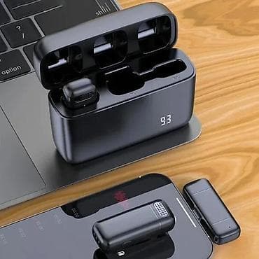 Set od dva bežična mikrofona tip C sa kutijom i prijemnikomT. Opis na lalafo.rs Set od dva bežična mikrofona tip C sa kutijom i prijemnikomT. Opis