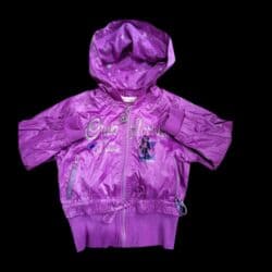 Dečija jakna sa kapuljačom – ljubičasta - Materijal: lagani, glatki na lalafo.rs Dečija jakna sa kapuljačom – ljubičasta - Materijal: lagani, glatki