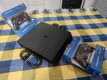 +50 igrica. UVOZ IZ NEMAČKE. Izuzetno lepo ocuvana Konzola Slim Sony na lalafo.rs +50 igrica. UVOZ IZ NEMAČKE. Izuzetno lepo ocuvana Konzola Slim Sony