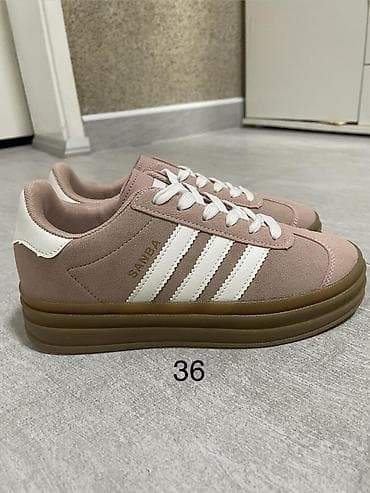 Patike “Sanba” – broj 36 - Boja: puder roze sa belim detaljima - na lalafo.rs — 1 Patike “Sanba” – broj 36 - Boja: puder roze sa belim detaljima - — 1