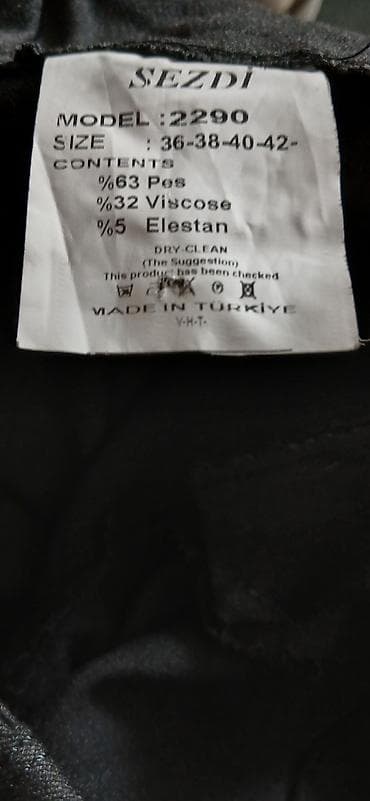 SEZDI ženske pantalone – model 2290 - Boja: tamno siva/ugalj - Kroj na lalafo.rs — 4 SEZDI ženske pantalone – model 2290 - Boja: tamno siva/ugalj - Kroj — 4