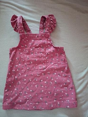 Komplet dečije garderobe za devojčice - Haljinica na tregere u roze na lalafo.rs — 2 Komplet dečije garderobe za devojčice - Haljinica na tregere u roze — 2