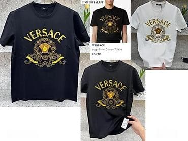 T-shirt Versace, color - Black at lalafo.rs T-shirt Versace, color - Black