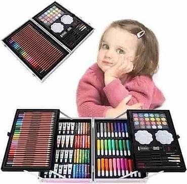 Kids' Drawing Boards: M. 09. Umetnički komplet Universe za decu u metalnom koferu od 145 at lalafo.rs — 3 Kids' Drawing Boards: M. 09. Umetnički komplet Universe za decu u metalnom koferu od 145 — 3