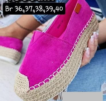 Prelepe zenske espadrile NOVO!
Cena 2200 din
36-40
DM na lalafo.rs Prelepe zenske espadrile NOVO!
Cena 2200 din
36-40
DM
