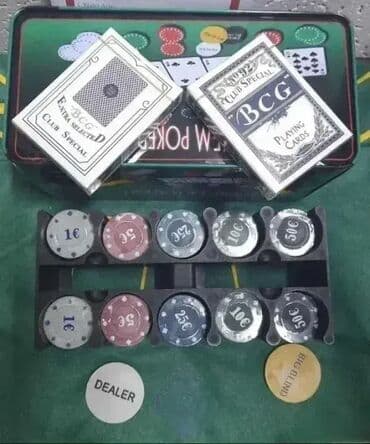 Društvene igre: Set čipova za Texas Hold’em poker 🎲 Kvalitetni čipovi za Texas na lalafo.rs Društvene igre: Set čipova za Texas Hold’em poker 🎲 Kvalitetni čipovi za Texas