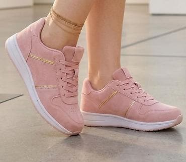 Ženske patike – puder roze - Materijal: mekani velur/veštačka brušena na lalafo.rs Ženske patike – puder roze - Materijal: mekani velur/veštačka brušena