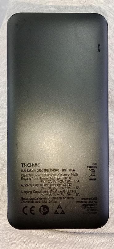 Mobile Phones & Accessories: "TRONIC"® ULTRA TURBO BRZI power bank 20.000 mAh (74 Wh). G. E. R at lalafo.rs — 6 Mobile Phones & Accessories: "TRONIC"® ULTRA TURBO BRZI power bank 20.000 mAh (74 Wh). G. E. R — 6