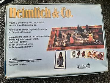 Sports & Leisure: Društvena igra Heimlich&Co. vintage 1986 god. Tajni agenti u trci at lalafo.rs — 5 Sports & Leisure: Društvena igra Heimlich&Co. vintage 1986 god. Tajni agenti u trci — 5