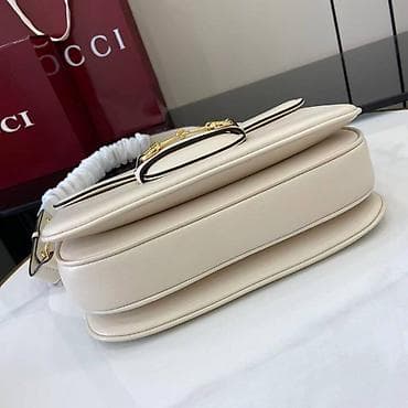 Kožna torba preko ramena – svetla bež nijansa - Materijal: glatka na lalafo.rs — 6 Kožna torba preko ramena – svetla bež nijansa - Materijal: glatka — 6