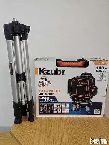 KZUBR Laser za Nivelaciju 360° - 4D (Model: KLL-G16-TQ)Predstavljamo na lalafo.rs — 7 KZUBR Laser za Nivelaciju 360° - 4D (Model: KLL-G16-TQ)Predstavljamo — 7