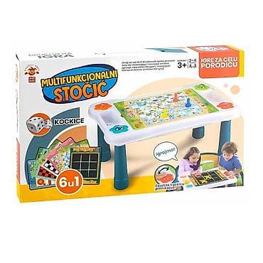 Multifunkcionalni stočić – društvene igre 6 u 1 - Porodični set na lalafo.rs Multifunkcionalni stočić – društvene igre 6 u 1 - Porodični set