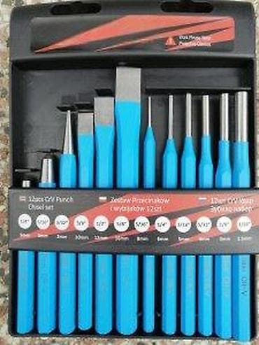 Tools & Equipment: LUKAS TOOLS – set udarnih izbijaca i dleto, 12 delova (Cr-V) - at lalafo.rs — 5 Tools & Equipment: LUKAS TOOLS – set udarnih izbijaca i dleto, 12 delova (Cr-V) - — 5