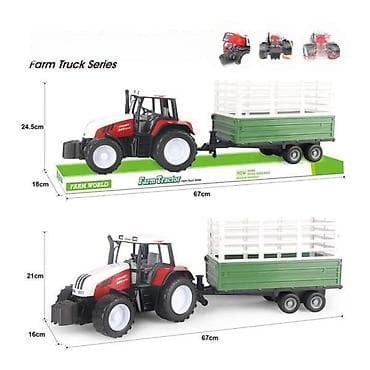 Veliki igračka traktor sa prikolicom – Farm Truck Series - Model na lalafo.rs Veliki igračka traktor sa prikolicom – Farm Truck Series - Model