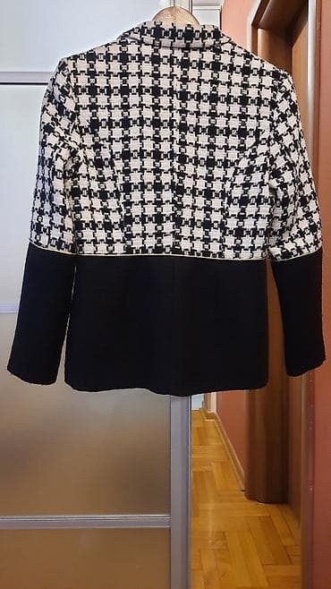 pantalone gina benotti: Sako od tvida,elegantnog kroja NOV vel. 38 - Gornji deo u crno‑belom na lalafo.rs — 8 pantalone gina benotti: Sako od tvida,elegantnog kroja NOV vel. 38 - Gornji deo u crno‑belom — 8