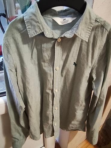 Muske decije kosulje,h&m,u broju 140 i woorage i beneton u na lalafo.rs — 3 Muske decije kosulje,h&m,u broju 140 i woorage i beneton u — 3