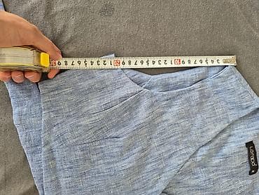 Dvodielni ženski komplet – prsluk/top + pantalone Odgovara veličini m na lalafo.rs — 7 Dvodielni ženski komplet – prsluk/top + pantalone Odgovara veličini m — 7