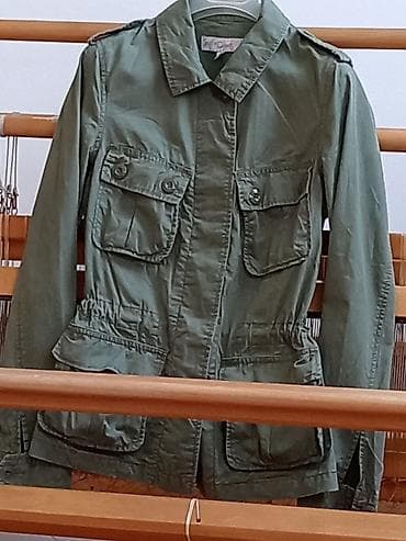 Jackets, Coats, Vests: Jakna parka od pamuka za prelazni period, vel. S, 36,maslinaste boje at lalafo.rs — 1 Jackets, Coats, Vests: Jakna parka od pamuka za prelazni period, vel. S, 36,maslinaste boje — 1