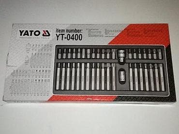 Hand Tools: YATO profesionalni set bit nastavaka – model YT-0400 Komplet at lalafo.rs — 3 Hand Tools: YATO profesionalni set bit nastavaka – model YT-0400 Komplet — 3