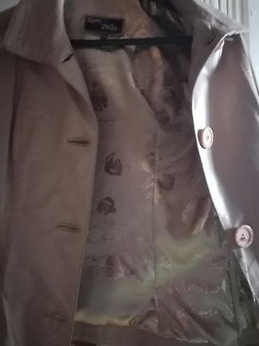 Ženska kraća jakna/blejzer od prave kože u bež/svetlosmeđoj nijansi na lalafo.rs — 3 Ženska kraća jakna/blejzer od prave kože u bež/svetlosmeđoj nijansi — 3