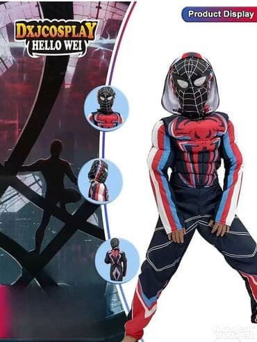 Kostim Crni Spiderman Dobrodošli u Davidov shop, online market koji na lalafo.rs Kostim Crni Spiderman Dobrodošli u Davidov shop, online market koji