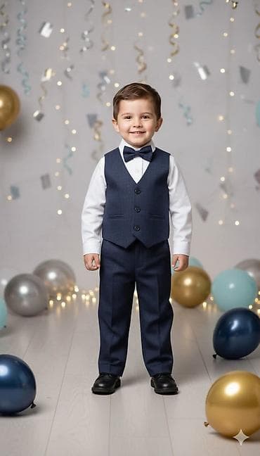 Dečiji svečani komplet – prsluk i košulja Prsluk odelo - tamnije teget na lalafo.rs Dečiji svečani komplet – prsluk i košulja Prsluk odelo - tamnije teget