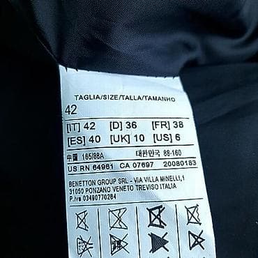 Kaput benetton, vel. S/36 marka: benetton veličina: s/36 materijal na lalafo.rs — 6 Kaput benetton, vel. S/36 marka: benetton veličina: s/36 materijal — 6