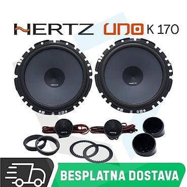 Transport: Uno K 170 sistem ima 24 mm (0.9ˈ) membranu Neodimijum visokotonac sa at lalafo.rs — 3 Transport: Uno K 170 sistem ima 24 mm (0.9ˈ) membranu Neodimijum visokotonac sa — 3