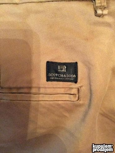 Pantalone, L, M, Maison Scotch, Klasične, bоја - Braon na lalafo.rs Pantalone, L, M, Maison Scotch, Klasične, bоја - Braon