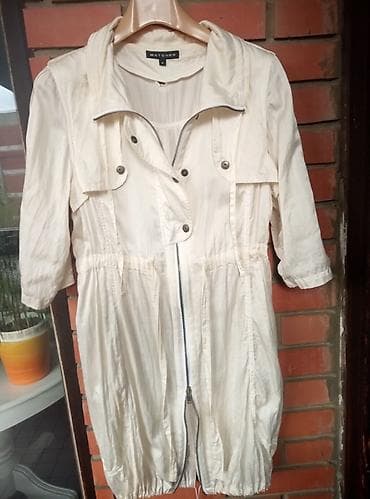 zenske broj: Prolećni satenski mantilić do kolena, krem boja, BROJ 38. KVALITETAN I at lalafo.rs — 2 zenske broj: Prolećni satenski mantilić do kolena, krem boja, BROJ 38. KVALITETAN I — 2