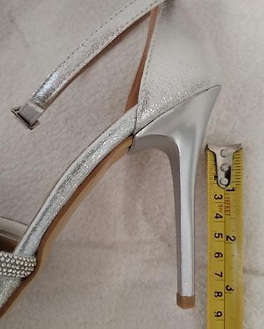 Srebrne ženske salonke na visoku štiklu – Perla by SLF’S - Elegantne na lalafo.rs — 5 Srebrne ženske salonke na visoku štiklu – Perla by SLF’S - Elegantne — 5